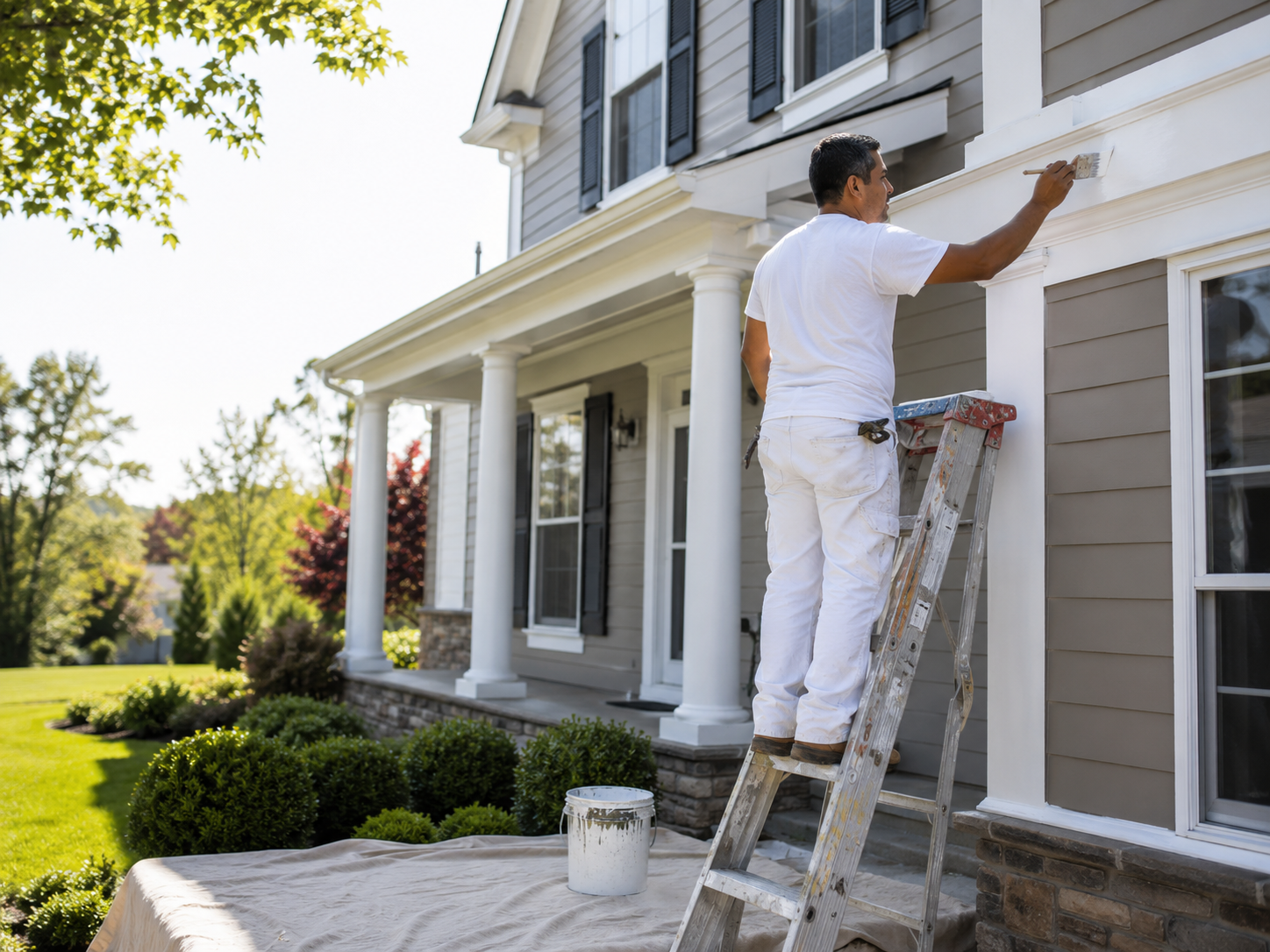 Exterior painting contractor Morris County NJ